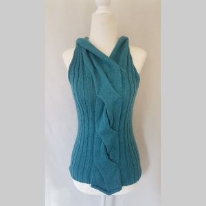 Turquoise Jean Paul Gaultier Knit Halter